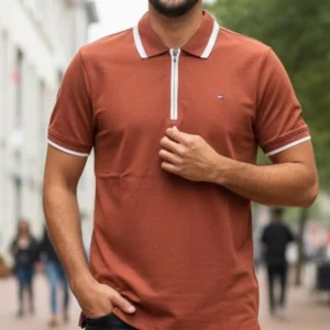 প্রিমিয়াম কোয়ালিটি POLO SHIRT (Burnt Orange)