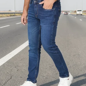Deep Blue Denim Pants
