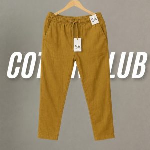 Summer Best Remi Cotton Trouser (Khaki)