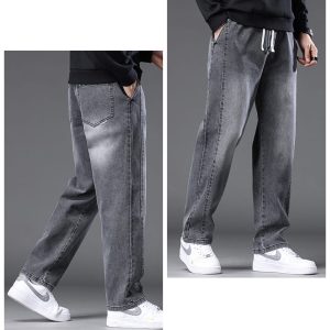 🖤 Drawstring Elastic Waist Baggy Pant Trouser