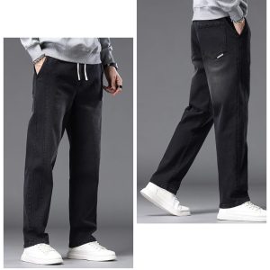 🖤 Drawstring Elastic Waist Baggy Pant Trouser